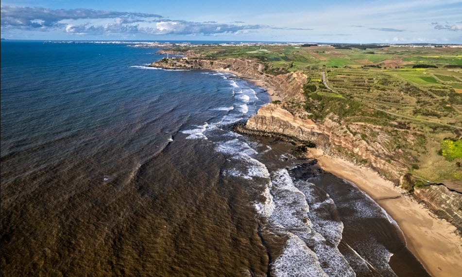 Praia Vale dos Frades, Lourinhã, Portugal, Portugal